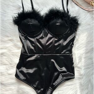 Windsor Black Bodysuit